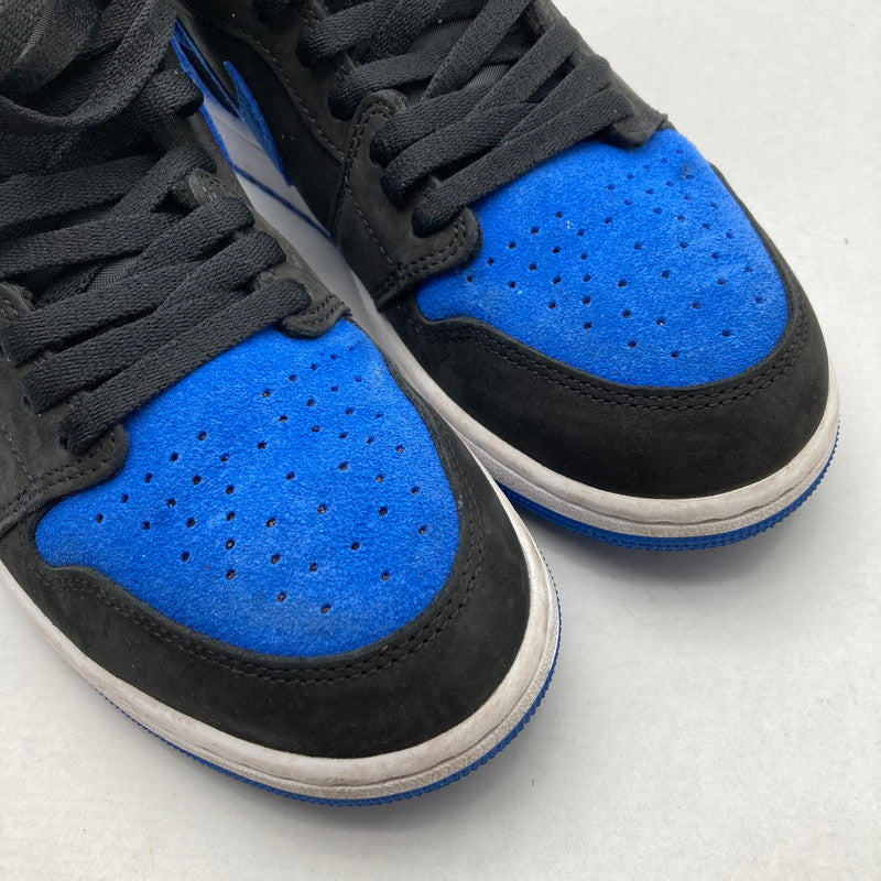 【中古品】【メンズ】 NIKE ナイキ DZ5485-042 AIR JORDAN 1 RETRO HIGH OG "ROYAL REIMAGINED" エアジョーダン1 レトロ ハイ OG カラー黒.青 SIZE:27.0cm 箱付属 スニーカー 靴 160-260710-ky-06-fuzh 万代Net店