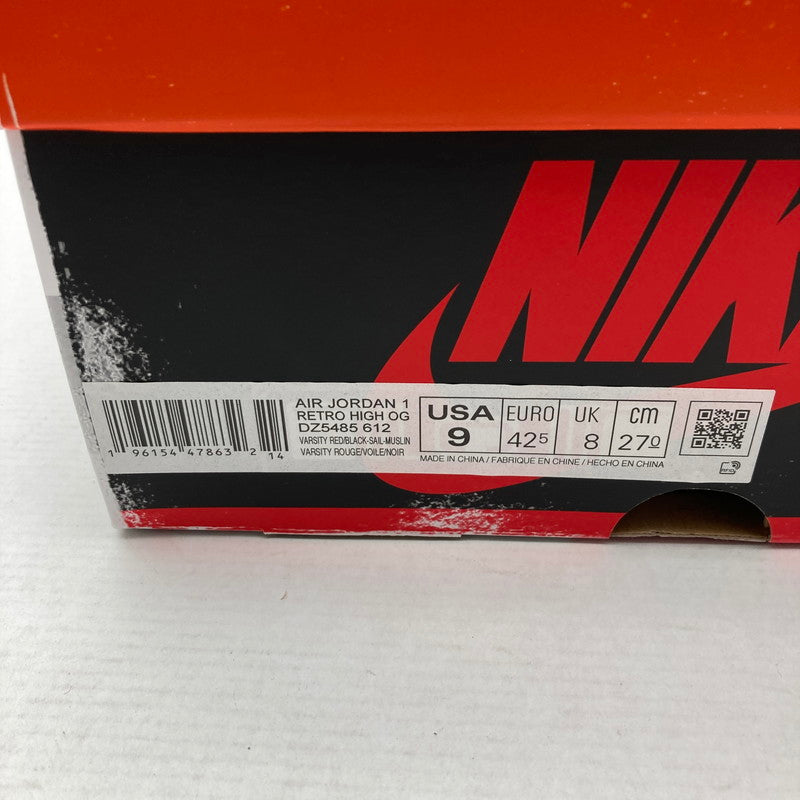 【中古品】【メンズ】 NIKE ナイキ DZ5485-612 AIR JORDAN 1 HIGH OG "LOST & FOUND CHICAGO" エアジョーダン1 ハイ OG ロスト アンド ファウンド シカゴ RED SIZE:27.0cm 160-260710-ky-12-fuzh 万代Net店