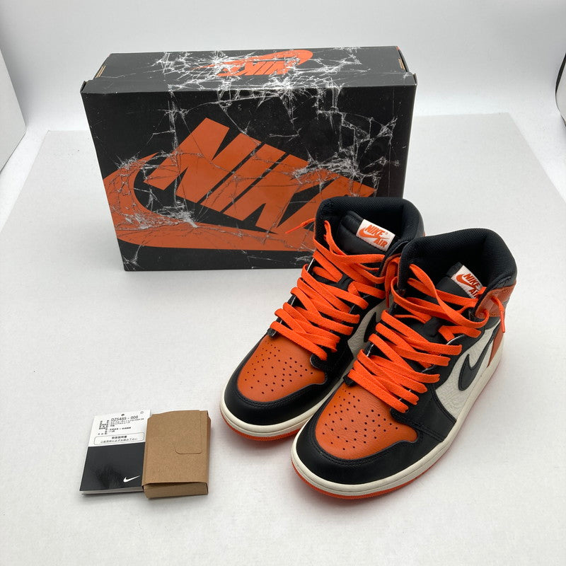 【中古品】【メンズ】 NIKE DZ5485-008 AIR JORDAN 1 RETRO HIGH OG "SHATTERED BACKBOARD 2025" ナイキ エアジョーダン1 レトロハイ シャッタード・バックボード ORANGE SIZE:27.0cm 箱付属 スニーカー 靴 160-260710-ky-05-fuzh 万代Net店