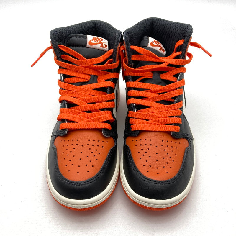 【中古品】【メンズ】 NIKE DZ5485-008 AIR JORDAN 1 RETRO HIGH OG "SHATTERED BACKBOARD 2025" ナイキ エアジョーダン1 レトロハイ シャッタード・バックボード ORANGE SIZE:27.0cm 箱付属 スニーカー 靴 160-260710-ky-05-fuzh 万代Net店