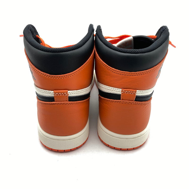 【中古品】【メンズ】 NIKE DZ5485-008 AIR JORDAN 1 RETRO HIGH OG "SHATTERED BACKBOARD 2025" ナイキ エアジョーダン1 レトロハイ シャッタード・バックボード ORANGE SIZE:27.0cm 箱付属 スニーカー 靴 160-260710-ky-05-fuzh 万代Net店
