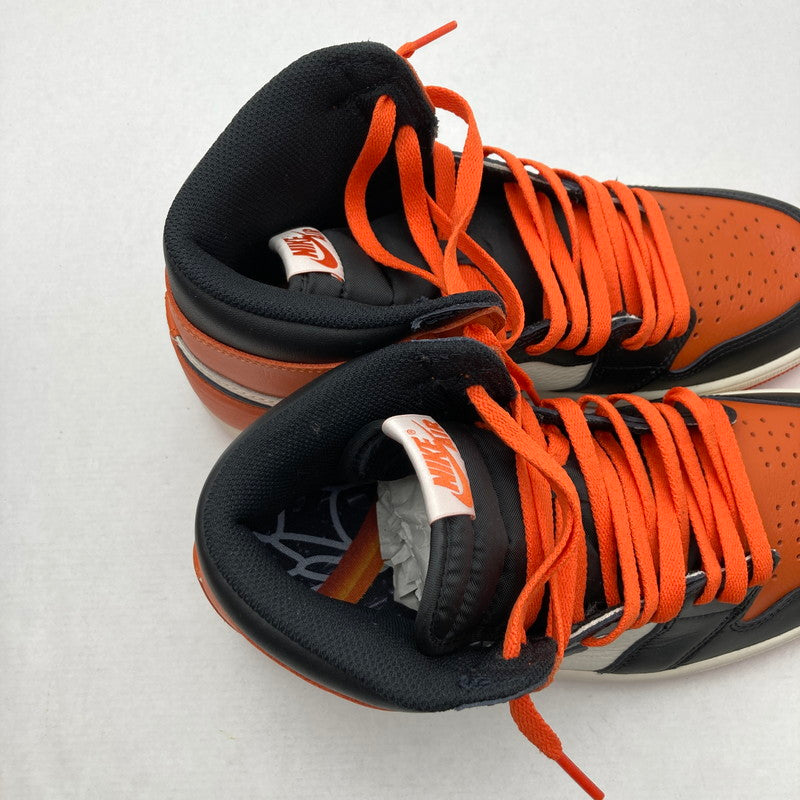 【中古品】【メンズ】 NIKE DZ5485-008 AIR JORDAN 1 RETRO HIGH OG "SHATTERED BACKBOARD 2025" ナイキ エアジョーダン1 レトロハイ シャッタード・バックボード ORANGE SIZE:27.0cm 箱付属 スニーカー 靴 160-260710-ky-05-fuzh 万代Net店