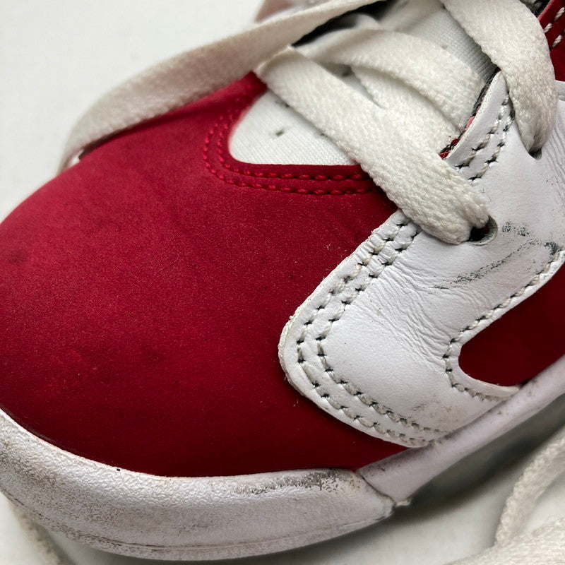 【中古品】【メンズ】 NIKE CT8529-106 AIR JORDAN 6 RETRO ”CARMINE" ナイキ エアジョーダン 6 レトロ カーマイン カラー赤.白 SIZE:26.5cm 箱付属　スニーカー 靴 160-260710-ky-04-fuzh 万代Net店