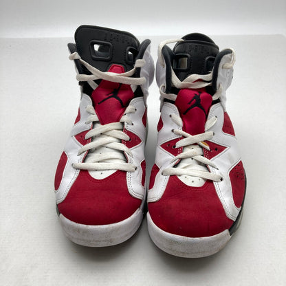 【中古品】【メンズ】 NIKE CT8529-106 AIR JORDAN 6 RETRO ”CARMINE" ナイキ エアジョーダン 6 レトロ カーマイン カラー赤.白 SIZE:26.5cm 箱付属　スニーカー 靴 160-260710-ky-04-fuzh 万代Net店
