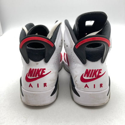 【中古品】【メンズ】 NIKE CT8529-106 AIR JORDAN 6 RETRO ”CARMINE" ナイキ エアジョーダン 6 レトロ カーマイン カラー赤.白 SIZE:26.5cm 箱付属　スニーカー 靴 160-260710-ky-04-fuzh 万代Net店