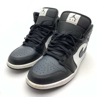 【中古品】【メンズ】 NIKE DQ8426-010 AIR JORDAN 1 MID "BLACK SUMMIT WHITE OFF NOIR" ナイキ エアジョーダン1 ミッド スニーカー 160-260628-gm-31-fuz サイズ：27.5cm カラー：ブラック 万代Net店