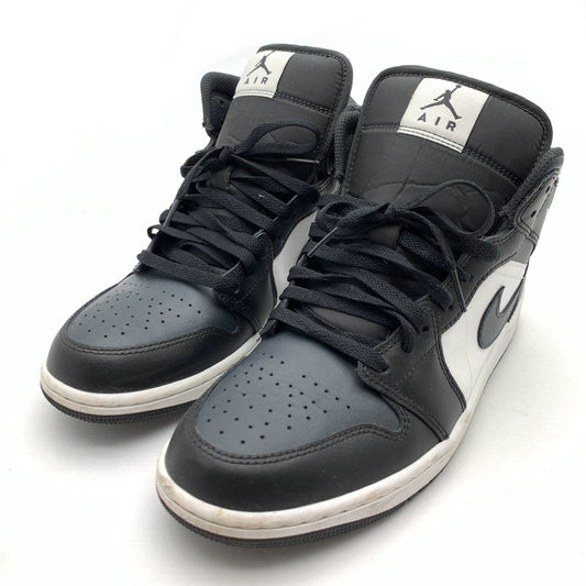 【中古品】【メンズ】 NIKE DQ8426-010 AIR JORDAN 1 MID "BLACK SUMMIT WHITE OFF NOIR" ナイキ エアジョーダン1 ミッド スニーカー 160-260628-gm-31-fuz サイズ：27.5cm カラー：ブラック 万代Net店