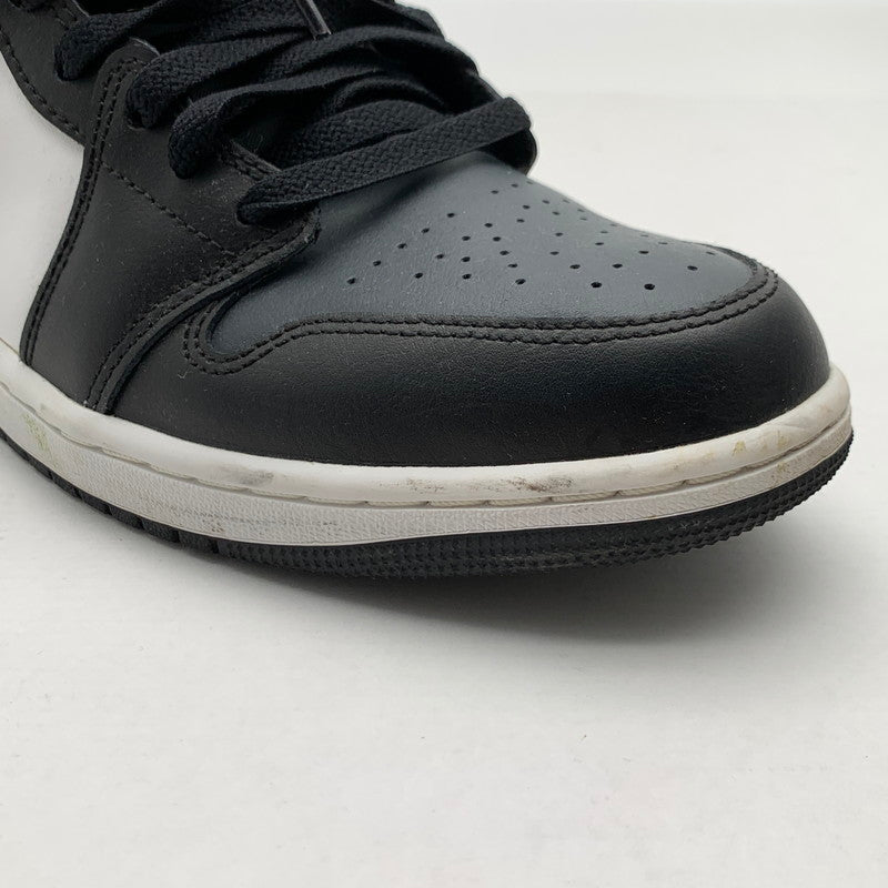 【中古品】【メンズ】 NIKE DQ8426-010 AIR JORDAN 1 MID "BLACK SUMMIT WHITE OFF NOIR" ナイキ エアジョーダン1 ミッド スニーカー 160-260628-gm-31-fuz サイズ：27.5cm カラー：ブラック 万代Net店