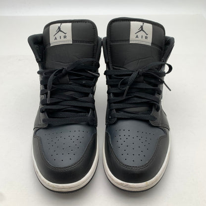 【中古品】【メンズ】 NIKE DQ8426-010 AIR JORDAN 1 MID "BLACK SUMMIT WHITE OFF NOIR" ナイキ エアジョーダン1 ミッド スニーカー 160-260628-gm-31-fuz サイズ：27.5cm カラー：ブラック 万代Net店