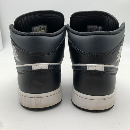 【中古品】【メンズ】 NIKE DQ8426-010 AIR JORDAN 1 MID "BLACK SUMMIT WHITE OFF NOIR" ナイキ エアジョーダン1 ミッド スニーカー 160-260628-gm-31-fuz サイズ：27.5cm カラー：ブラック 万代Net店