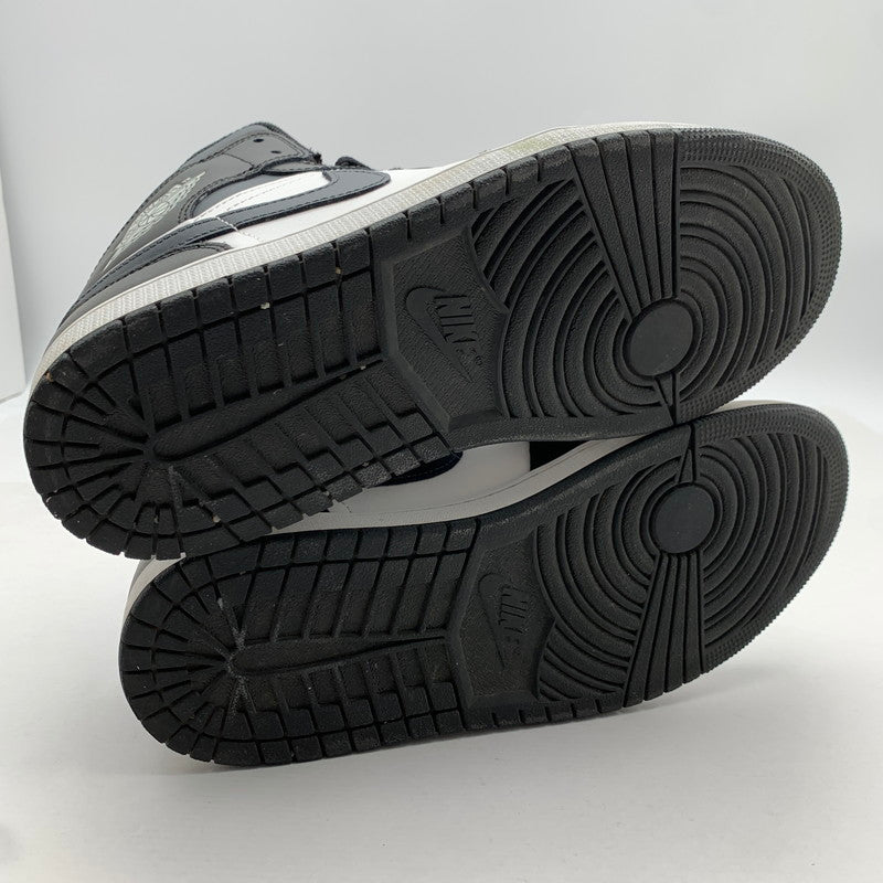 【中古品】【メンズ】 NIKE DQ8426-010 AIR JORDAN 1 MID "BLACK SUMMIT WHITE OFF NOIR" ナイキ エアジョーダン1 ミッド スニーカー 160-260628-gm-31-fuz サイズ：27.5cm カラー：ブラック 万代Net店