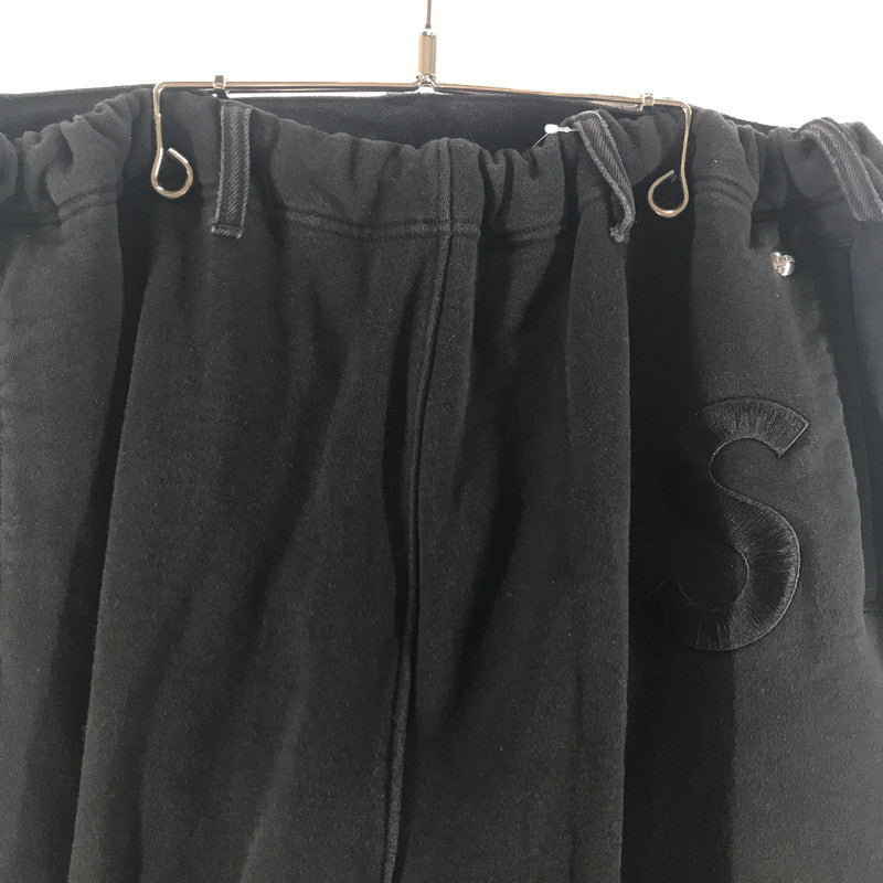【中古品】【メンズ】 SUPREME×BLESS シュプリーム ×ブレス S LOGO SWEATPANT JEAN スェットパンツ デニム カラーBLACK SIZE:L XXL　 149-260713-ky-02-fuzh 万代Net店