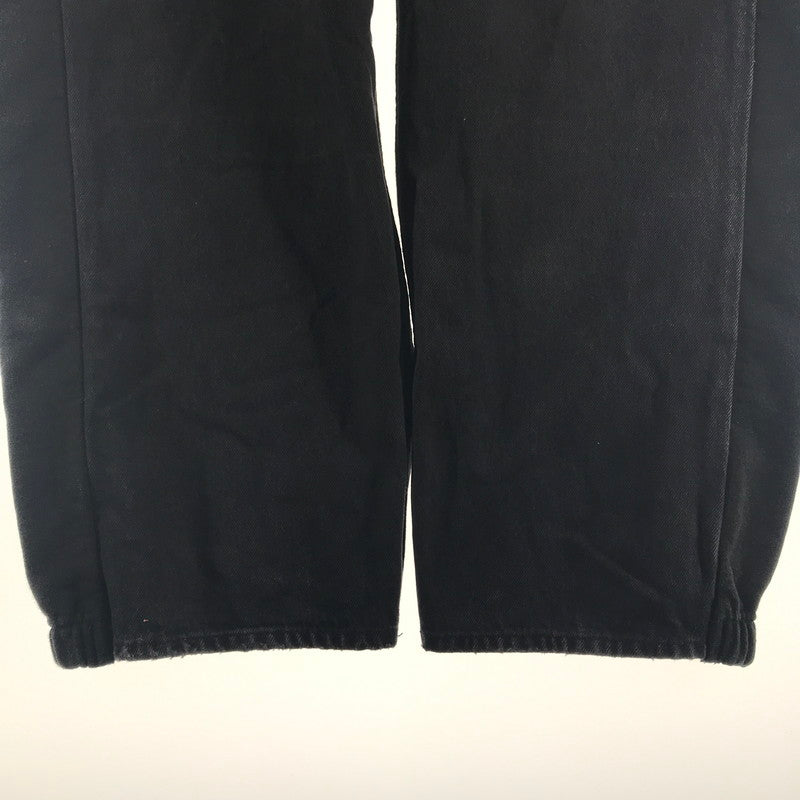 【中古品】【メンズ】 SUPREME×BLESS シュプリーム ×ブレス S LOGO SWEATPANT JEAN スェットパンツ デニム カラーBLACK SIZE:L XXL　 149-260713-ky-02-fuzh 万代Net店