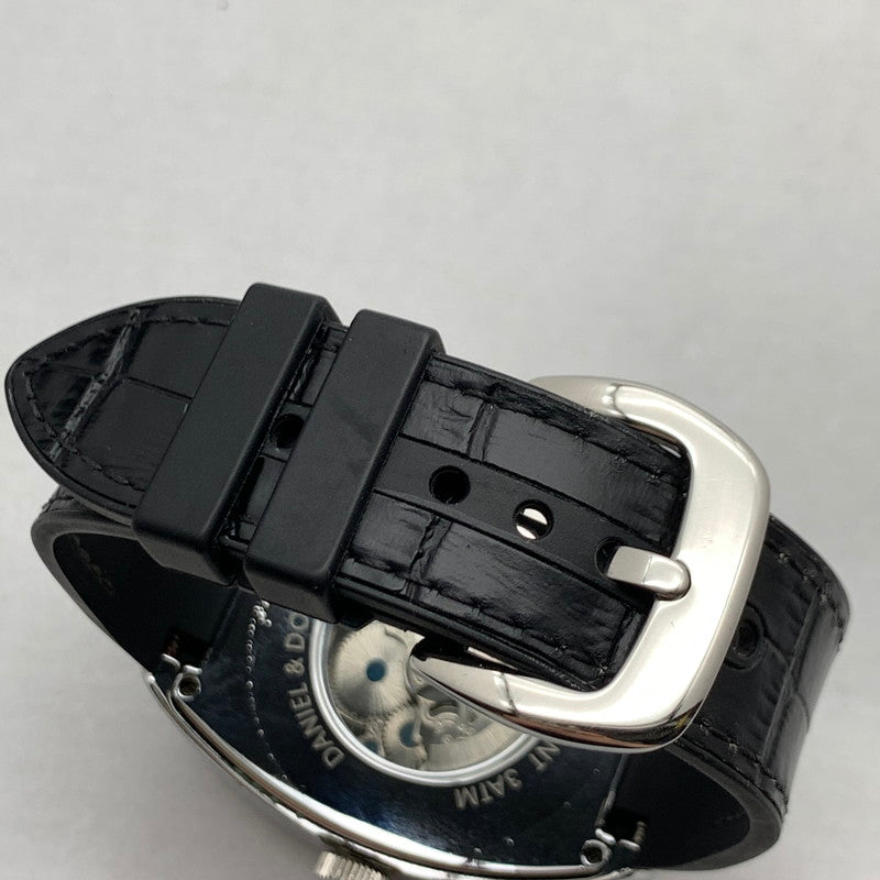 【中古品】【メンズ】 DANIEL＆DOUGLAS ダニエル＆ダグラス 腕時計 BLACK 箱付属 時計 197-260715-io-12-fuzh 万代Net店