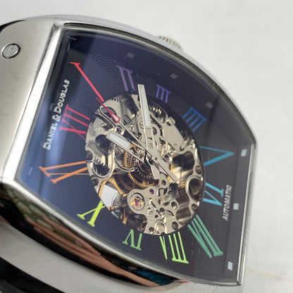 【中古品】【メンズ】 DANIEL＆DOUGLAS ダニエル＆ダグラス 腕時計 BLACK 箱付属 時計 197-260715-io-12-fuzh 万代Net店