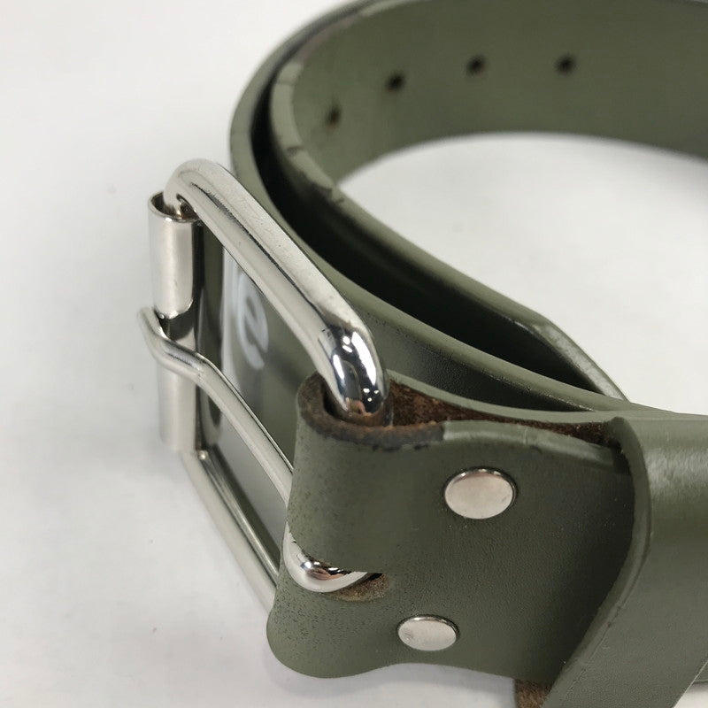 【中古品】【メンズ】 SUPREME シュプリーム BELT ベルト KHAKI 箱付属 ※劣化有 149-260608-io-03-fuzh 万代Net店