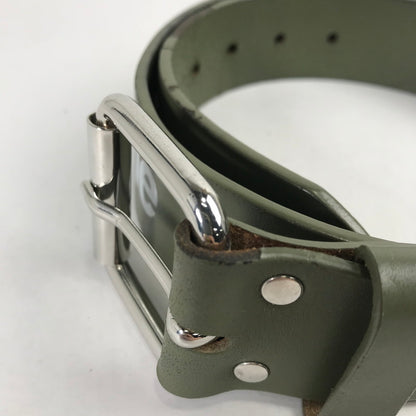 【中古品】【メンズ】 SUPREME シュプリーム BELT ベルト KHAKI 箱付属 ※劣化有 149-260608-io-03-fuzh 万代Net店