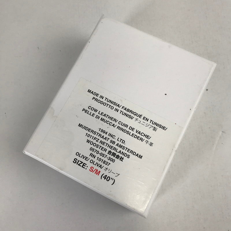 【中古品】【メンズ】 SUPREME シュプリーム BELT ベルト KHAKI 箱付属 ※劣化有 149-260608-io-03-fuzh 万代Net店