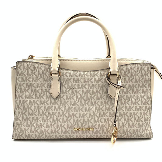 【中古品】【レディース】 MICHAEL KORS 2WAY マイケルコース トートバッグ ブランド バッグ カバン 180-260530-gm-14-fuz カラー：ベージュ 万代Net店