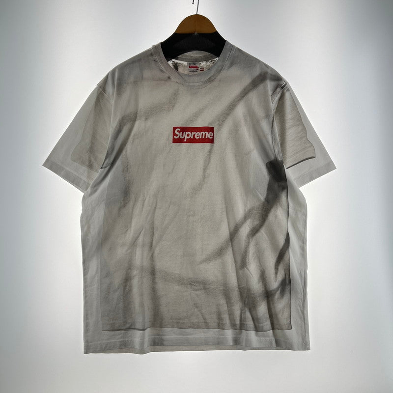 【中古品】【メンズ】 SUPREME×MM6 MAISON MARGIELA シュプリーム ×メゾンマルジェラ 24SS BOX LOGO TEE "WHITE" Tシャツ 149-260527-ky-01-fuzh サイズ：L カラー：ホワイト 万代Net店