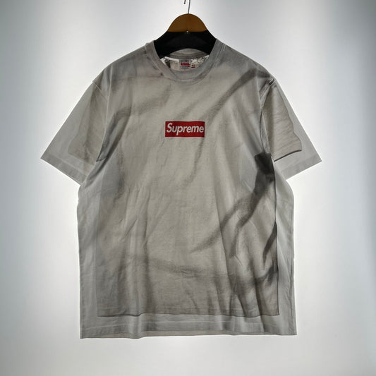 【中古品】【メンズ】 SUPREME×MM6 MAISON MARGIELA シュプリーム ×メゾンマルジェラ 24SS BOX LOGO TEE "WHITE" Tシャツ 149-260527-ky-01-fuzh サイズ：L カラー：ホワイト 万代Net店