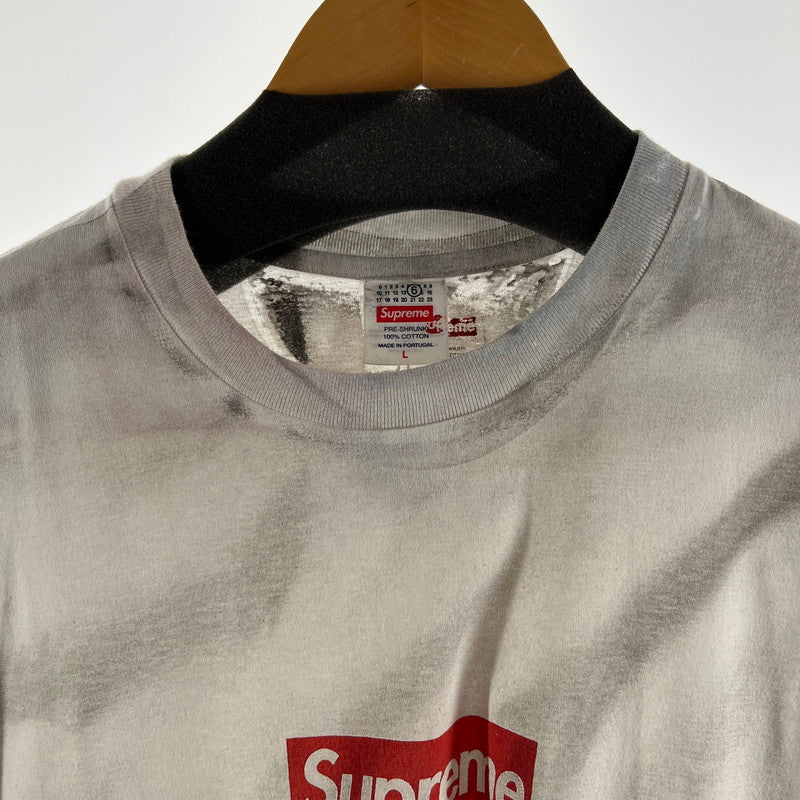 【中古品】【メンズ】 SUPREME×MM6 MAISON MARGIELA シュプリーム ×メゾンマルジェラ 24SS BOX LOGO TEE "WHITE" Tシャツ 149-260527-ky-01-fuzh サイズ：L カラー：ホワイト 万代Net店