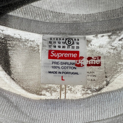 【中古品】【メンズ】 SUPREME×MM6 MAISON MARGIELA シュプリーム ×メゾンマルジェラ 24SS BOX LOGO TEE "WHITE" Tシャツ 149-260527-ky-01-fuzh サイズ：L カラー：ホワイト 万代Net店