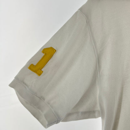 【中古品】【メンズ】 A BATHING APE アベイシングエイプ ポロシャツ 142-260929-ny-03-fuzh サイズ：L カラー：ホワイト 万代Net店