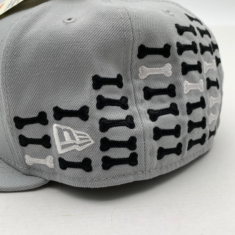 中古品】【メンズ】 SUPREME×NEW ERA BONES BOX LOGO CAP シュプリーム