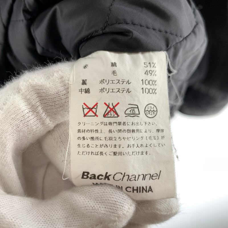 【中古品】【メンズ】 BACKCHANNEL バックチャンネル ネルシャツ カラーBLACK SIZE:Ｌ オンブレシャドーチェック 142-260722-ky-24-fuzh 万代Net店