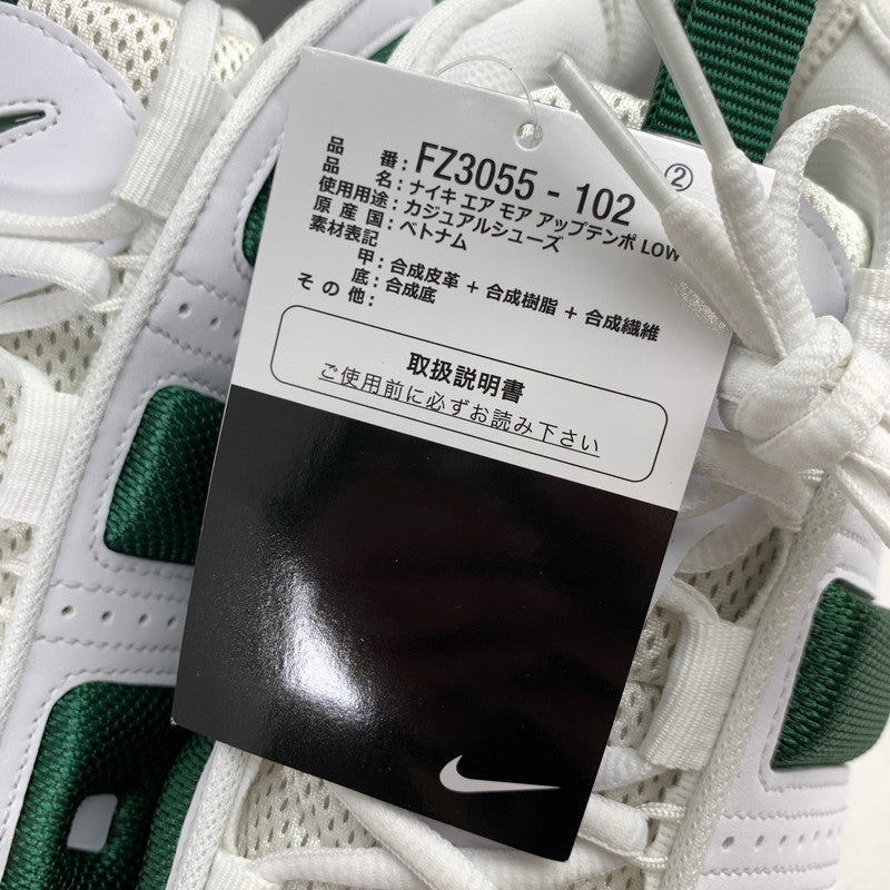 【中古品】【メンズ】 NIKE ナイキ FZ3055-102 AIR MORE UPTEMPO LOW モアアップテンポ ロウ "CELTICS" WHITE.GREEN SIZE:28cm タグ、箱付属 スニーカー 靴 160-260712-ky-14-fuzh 万代Net店