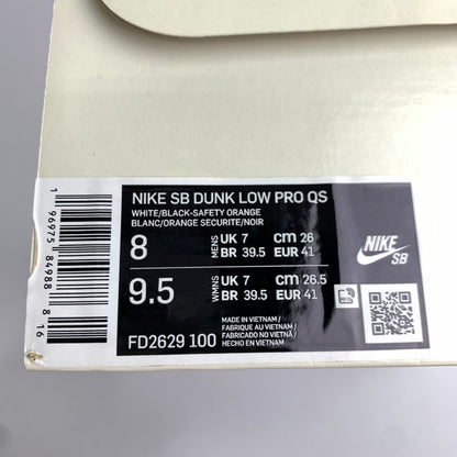 【中古品】【メンズ】 NIKE SB ナイキ FD2629-100 TIGHTBOOTH×DUNK LOW PRO QS ナイトブース ×ダンクロウ プロ QS "BLACK AND WHITE" SIZE:26.0cm 箱付属 スニーカー 靴 160-260712-ky-13-fuzh 万代Net店