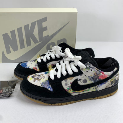 【中古品】【メンズ】 NIKE SB×SUPREME ナイキ×シュプリーム FD8778-001 DUNK LOW "RAMMELLZEE" カラー黒.白.総柄 SIZE:26.0cm スニーカー 靴 160-260712-ky-08-fuzh 万代Net店