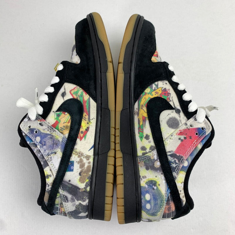 【中古品】【メンズ】 NIKE SB×SUPREME ナイキ×シュプリーム FD8778-001 DUNK LOW "RAMMELLZEE" カラー黒.白.総柄 SIZE:26.0cm スニーカー 靴 160-260712-ky-08-fuzh 万代Net店
