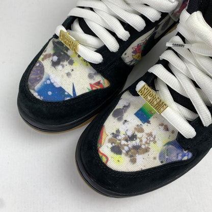 【中古品】【メンズ】 NIKE SB×SUPREME ナイキ×シュプリーム FD8778-001 DUNK LOW "RAMMELLZEE" カラー黒.白.総柄 SIZE:26.0cm スニーカー 靴 160-260712-ky-08-fuzh 万代Net店