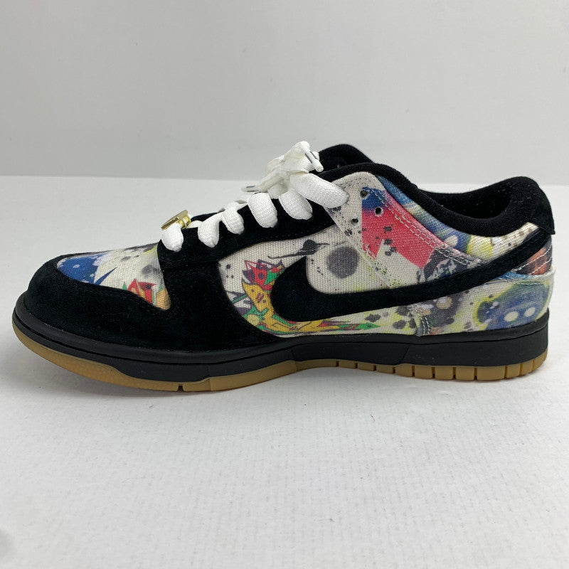 【中古品】【メンズ】 NIKE SB×SUPREME ナイキ×シュプリーム FD8778-001 DUNK LOW "RAMMELLZEE" カラー黒.白.総柄 SIZE:26.0cm スニーカー 靴 160-260712-ky-08-fuzh 万代Net店