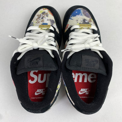 【中古品】【メンズ】 NIKE SB×SUPREME ナイキ×シュプリーム FD8778-001 DUNK LOW "RAMMELLZEE" カラー黒.白.総柄 SIZE:26.0cm スニーカー 靴 160-260712-ky-08-fuzh 万代Net店