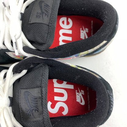 【中古品】【メンズ】 NIKE SB×SUPREME ナイキ×シュプリーム FD8778-001 DUNK LOW "RAMMELLZEE" カラー黒.白.総柄 SIZE:26.0cm スニーカー 靴 160-260712-ky-08-fuzh 万代Net店