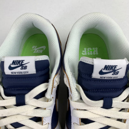 【中古品】【メンズ】 NIKE SB×HUF ナイキSB × ハフ FD8775-100 DUNK LOW "NEW YORK" カラーNAVY WHITE SIZE:26.0cm シューレース、箱付属 スニーカー 靴 160-260712-ky-11-fuzh 万代Net店