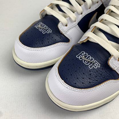 【中古品】【メンズ】 NIKE SB×HUF ナイキSB × ハフ FD8775-100 DUNK LOW "NEW YORK" カラーNAVY WHITE SIZE:26.0cm シューレース、箱付属 スニーカー 靴 160-260712-ky-11-fuzh 万代Net店