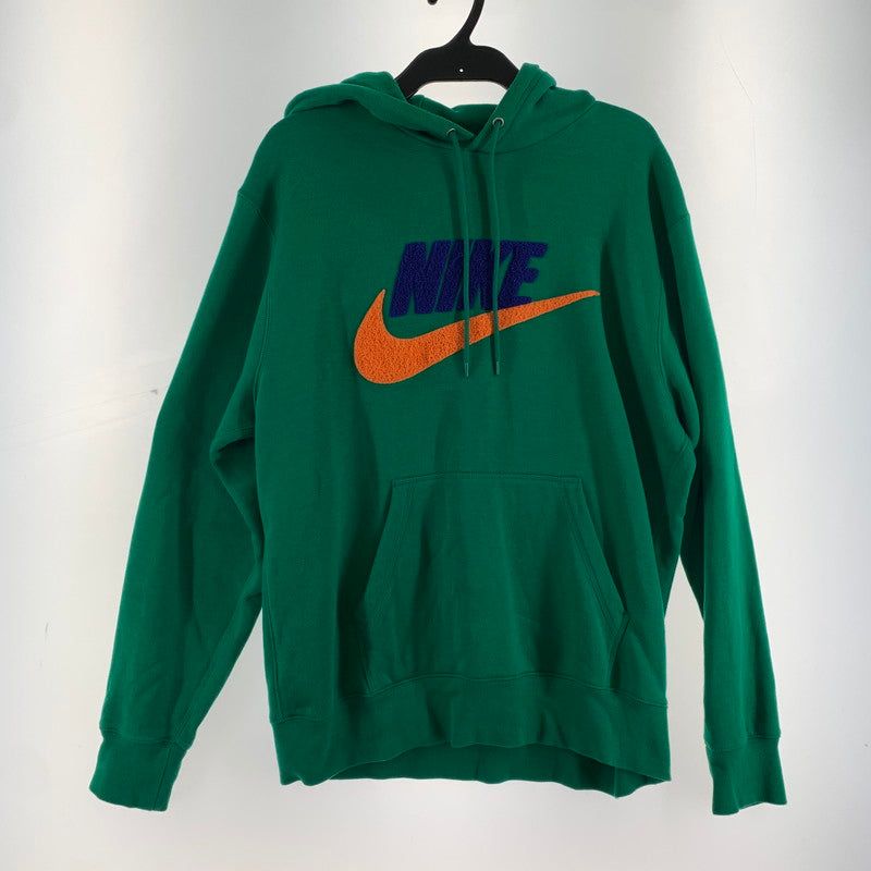 【中古品】【メンズ】 NIKE ナイキ パーカー フーディー GREEN SIZE:L ※ほつれ・毛の付着・使用感有 148-260919-io-36-fuzh カラー：グリーン 万代Net店