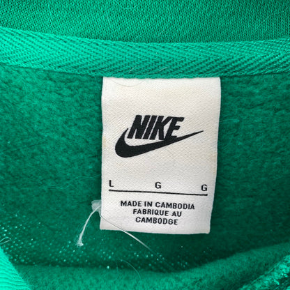 【中古品】【メンズ】 NIKE ナイキ パーカー フーディー GREEN SIZE:L ※ほつれ・毛の付着・使用感有 148-260919-io-36-fuzh カラー：グリーン 万代Net店