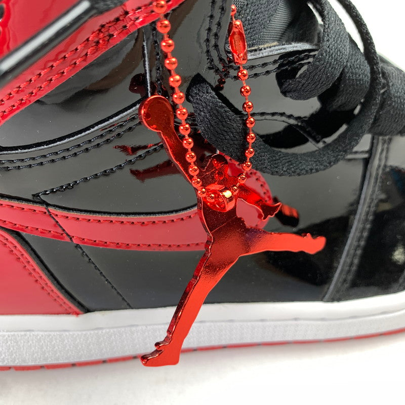 【中古品】【メンズ】 NIKE ナイキ 555088-063 AIR JORDAN 1 HIGH OG "PATENT BRED" エアジョーダン1 ハイ OG カラー赤.黒 SIZE:28.5cm シューレース、箱付属 スニーカー 靴 160-260712-ky-09-fuzh 万代Net店