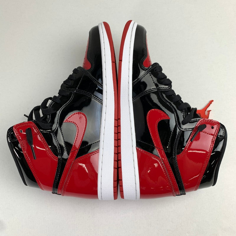 【中古品】【メンズ】 NIKE ナイキ 555088-063 AIR JORDAN 1 HIGH OG "PATENT BRED" エアジョーダン1 ハイ OG カラー赤.黒 SIZE:28.5cm シューレース、箱付属 スニーカー 靴 160-260712-ky-09-fuzh 万代Net店