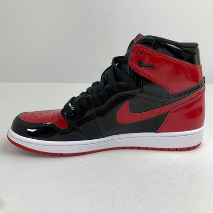 【中古品】【メンズ】 NIKE ナイキ 555088-063 AIR JORDAN 1 HIGH OG "PATENT BRED" エアジョーダン1 ハイ OG カラー赤.黒 SIZE:28.5cm シューレース、箱付属 スニーカー 靴 160-260712-ky-09-fuzh 万代Net店
