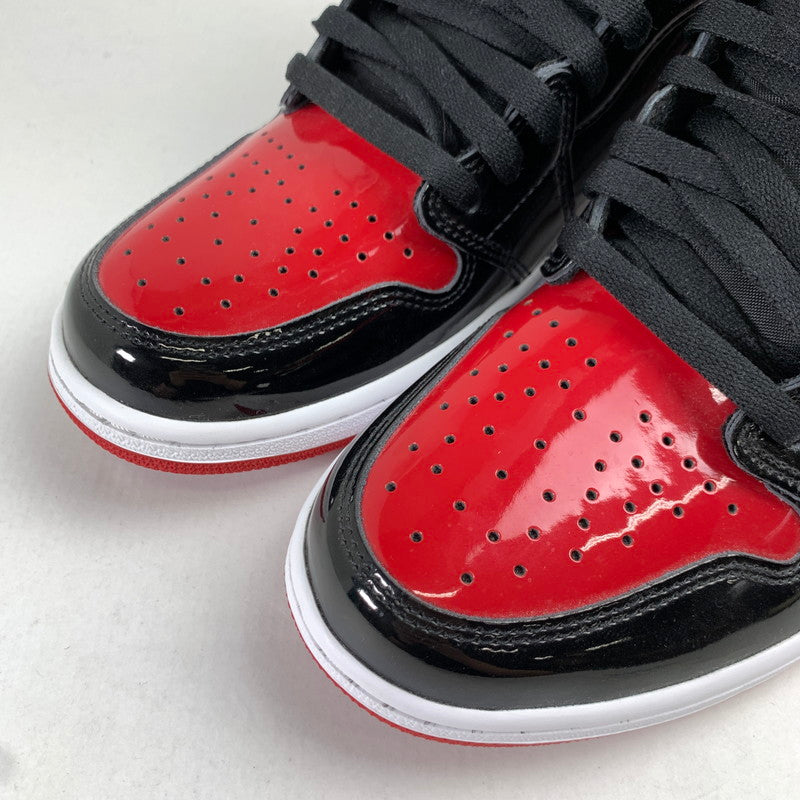 【中古品】【メンズ】 NIKE ナイキ 555088-063 AIR JORDAN 1 HIGH OG "PATENT BRED" エアジョーダン1 ハイ OG カラー赤.黒 SIZE:28.5cm シューレース、箱付属 スニーカー 靴 160-260712-ky-09-fuzh 万代Net店