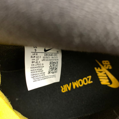 【中古品】【メンズ】 NIKE ナイキ DB1640-001 SB DUNK HIGH PRO ダンク ハイ プロ "BLACK BLACK-VARSITY MAIZE" カラー黄.黒 SIZE:27.0cm 箱付属 スニーカー 靴 160-260712-ky-10-fuzh 万代Net店