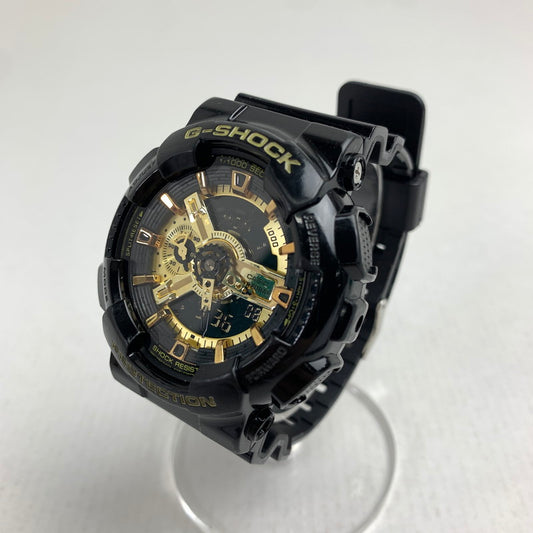 【中古品】【メンズ】 G-SHOCK ジーショック GA-110GB-1AJF アナログデジタル腕時計 カラーBLACK.GOLD 本体のみ 時計 196-260714-ky-13-fuzh 万代Net店
