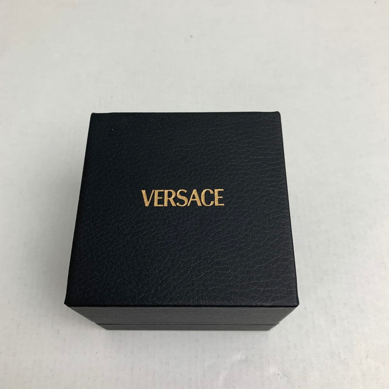 【中古品】【メンズ】 VERSACE ヴェルサーチェ メデューサロゴ ネックレス ゴールドトーン.ラインストーン ペンダント アクセサリー 192-260714-ky-17-fuzh 万代Net店