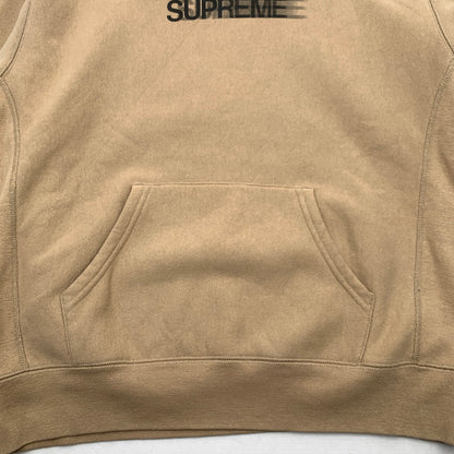 【中古品】【メンズ】 SUPREME 23SS MOTION LOGO HOODED SWEATSHIRT シュプリーム 23SS モーションロゴ パーカー プルオーバー ブランド 古着 149-260726-gm-01-fuzh サイズ：S カラー：ベージュ 万代Net店